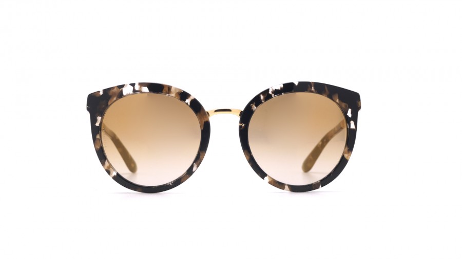 Sunglasses Dolce & Gabbana DG4268 911/6E 52-22 Tortoise Medium Gradient Mirror in stock