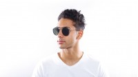Ray-Ban Round Double bridge RB3647N 002/58 51-22 Preto