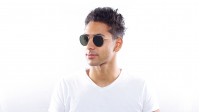 Ray-Ban Round Double bridge RB3647N 001 51-22 Zlato
