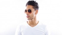 Ray-Ban Aviator Large metal gradient RB3025 9001/A5 58-14 Bronze