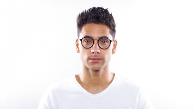 ray ban round fleck eyeglasses
