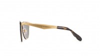 Ray-Ban Clubmaster Blaze Gold RB3576N 043/71 Large