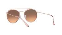 Ray-Ban Round Double Bridge Pink RB3647N 9069/A5 51-22 Medium Gradient in stock