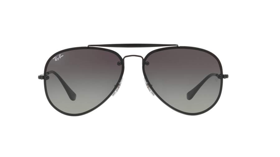 Sunglasses Ray-Ban Blaze Aviator Black Matte RB3584N 153/11 58-13 Medium Gradient in stock