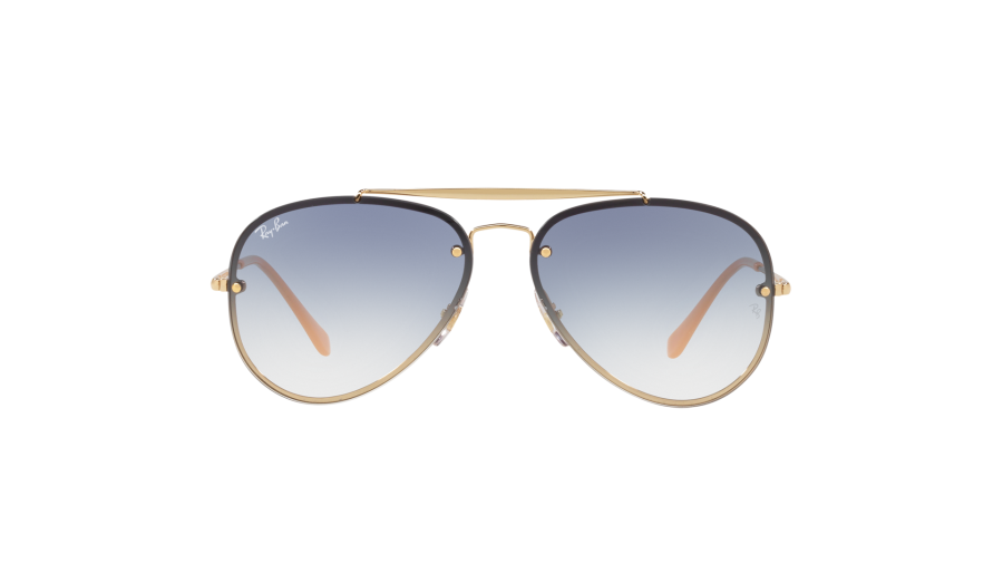 Sunglasses Ray-Ban Blaze Aviator Gold RB3584N 001/19 58-13 Medium Gradient in stock