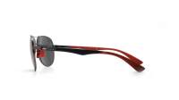 Ray-Ban Aviator Scuderia ferrari RB8313M F00171 61-13 Srebrna