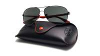 Ray-Ban Aviator Scuderia ferrari RB8313M F00171 61-13 Srebrny