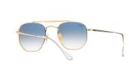Ray-Ban Marshal Gold RB3648 001/3F 54-21 Large Gradient