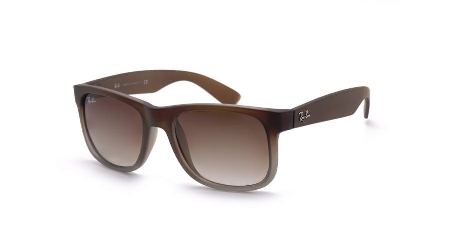 Sunglasses Ray-Ban Justin Brown Matte RB4165 854/7Z 51-16 Small Gradient in  stock | Price 74,92 € | Visiofactory