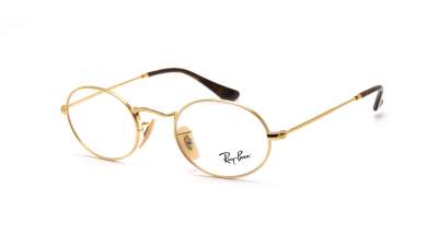 Eyeglasses Ray-Ban Oval Gold RX3547 RB3547V 2500 48-21 Small in stock