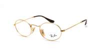 Ray-Ban Oval Gold RX3547 RB3547V 2500 48-21 Small
