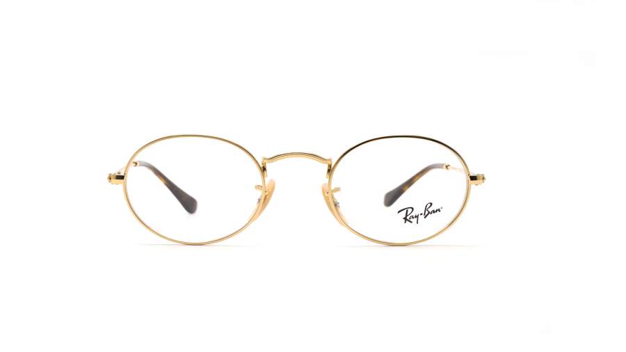 Ray-Ban Oval Gold RX3547 RB3547V 2500 48-21 Small in stock