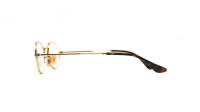 Ray-Ban Oval RX3547V RB3547V 2500 48-21 Ouro
