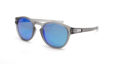 Sunglasses Oakley Latch Sapphir Grey Matte Prizm OO9265 32 53-21 Medium Polarized Mirror in stock