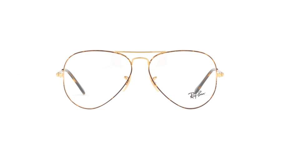 Eyeglasses Ray-Ban Aviator Optics Gold RX6489 RB6489 2945 58-14 Large in stock