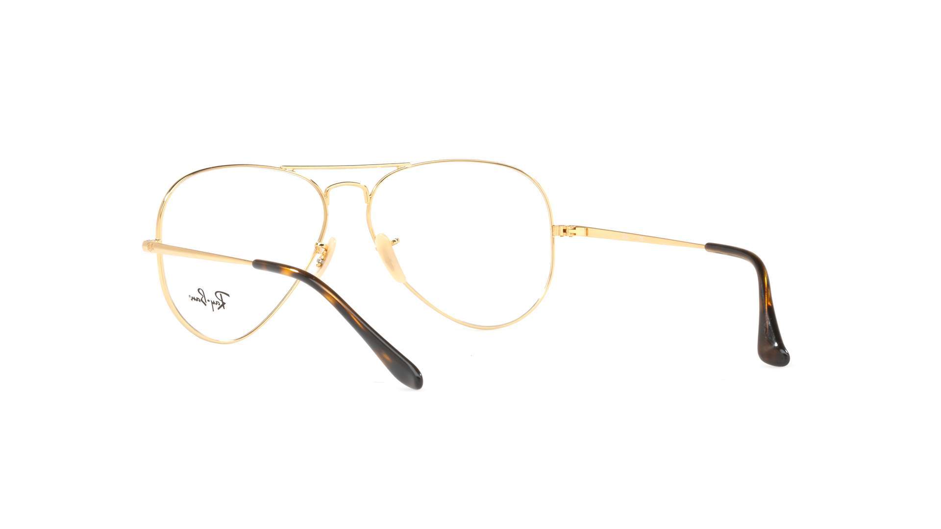 Eyeglasses Ray Ban Aviator Optics Gold Rx6489 Rb6489 2945 58 14 In Stock Price Chf 6800