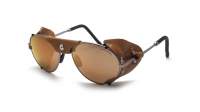 Julbo Cham Laiton Mountain heritage Brown Matte J020 1150 brown leather shell 58-19 Large Mirror in stock