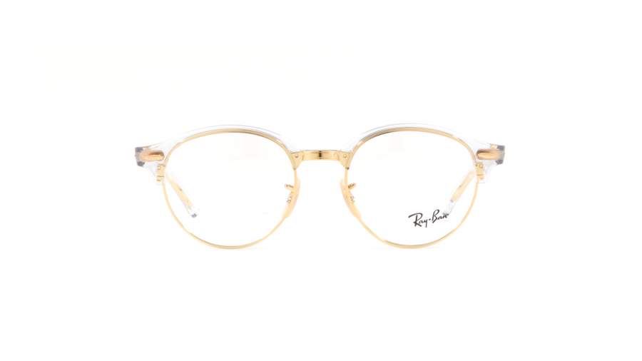 Eyeglasses Ray-Ban Clubround Clear RX4246 RB4246V 5762 49-19 Medium in stock