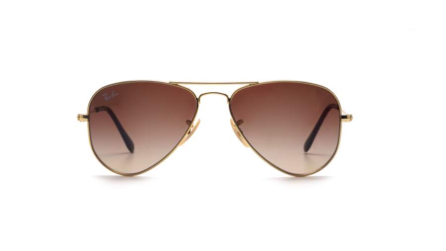 Sunglasses Ray-Ban Aviator Gold RJ9506S 223/13 52-14 Junior Gradient in stock