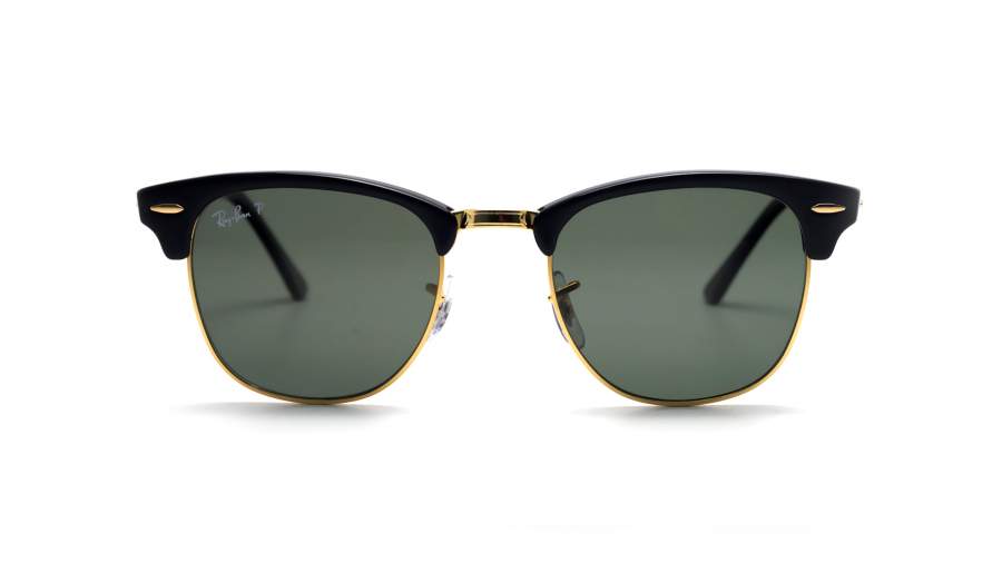 Sunglasses Ray-Ban Clubmaster Black RB3016 901/58 51-21 Medium Polarized in stock