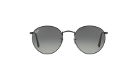 Ray-Ban Round metal Flat lenses RB3447N 002/71 53-21 Crna