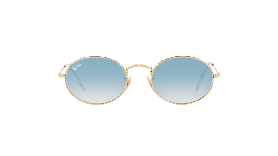 Sunglasses Ray-Ban Oval Flat Lenses Gold RB3547N 001/3F 51-21 Medium Gradient in stock