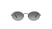 Ray-Ban Oval Flat Lenses Schwarz RB3547N 002/71 51-21 Mittel Gradient Gläser