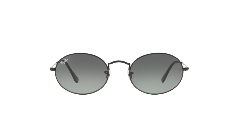 Sunglasses Ray-Ban Oval Flat Lenses Black RB3547N 002/71 51-21 Medium Gradient in stock