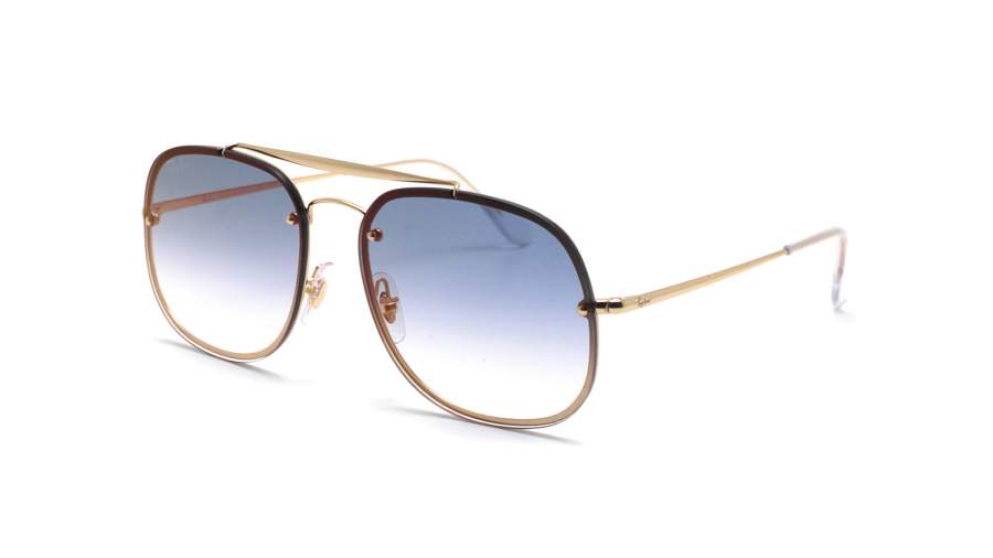Ray-Ban General Blaze Gold RB3583N 001/X0 58-16 Large Gradient Mirror
