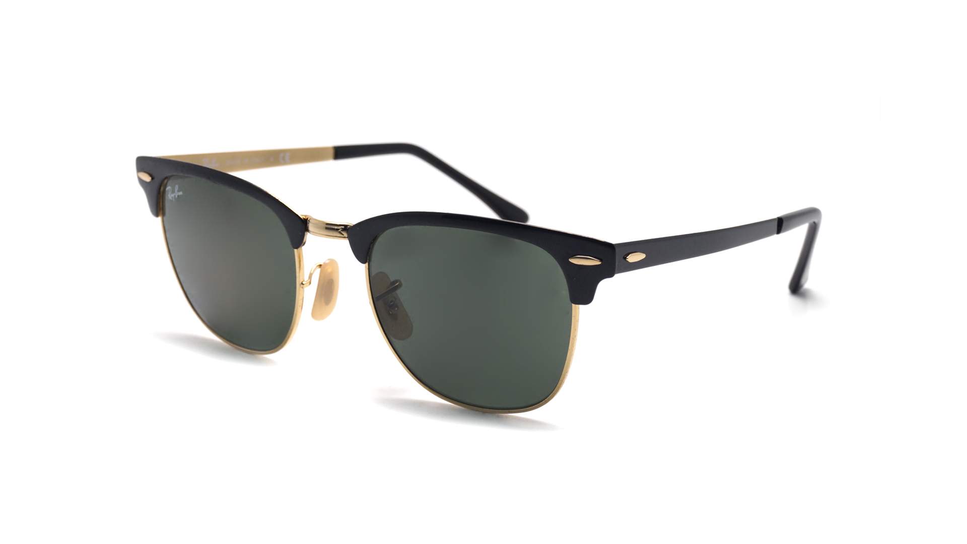 Ray Ban Clubmaster Metal Noir Rb3716 187 51 21 Prix 90 95 Visiofactory