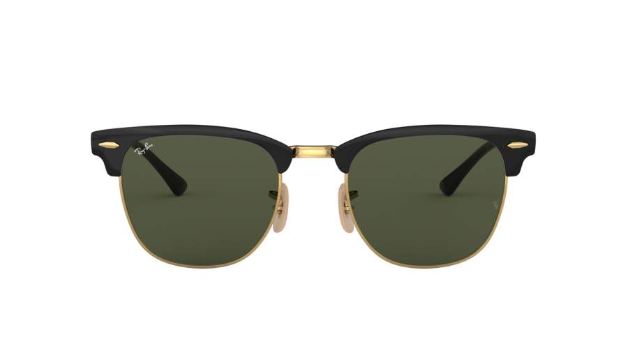 Sunglasses Ray-Ban Clubmaster Metal Black RB3716 187 51-21 Medium in stock