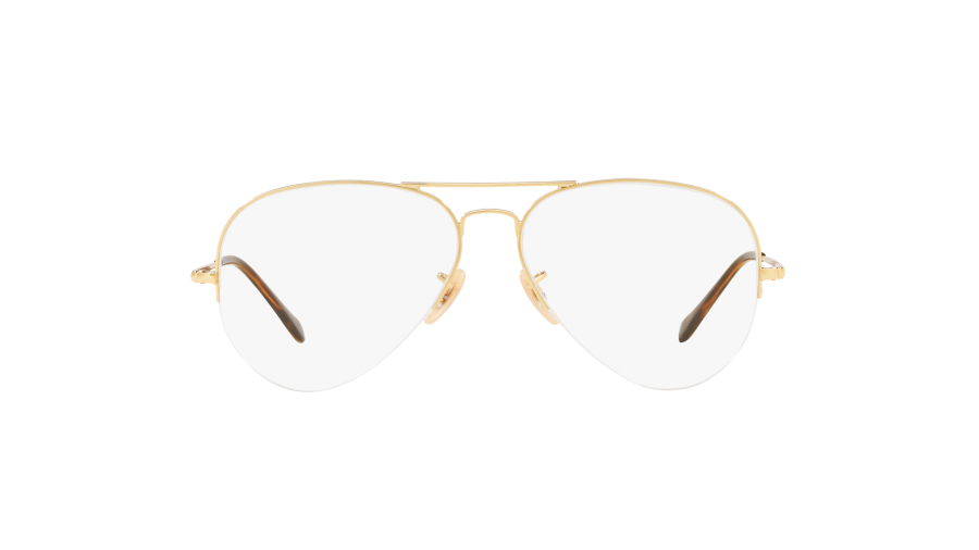 Eyeglasses Ray-Ban Aviator Gaze Gold RX6589 RB6589 2500 59-15 Large in stock