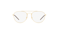 Ray-Ban RX6414 RB6414 2500 53-18 Gold Mittel