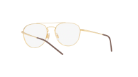 Ray-Ban RX6414 RB6414 2500 53-18 Gold Mittel