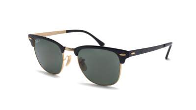 Sunglasses Ray-Ban Clubmaster Metal Black RB3716 187/58 51-21 Medium Polarized in stock