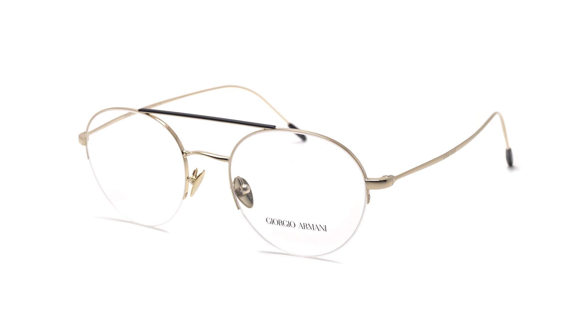 giorgio armani gold glasses