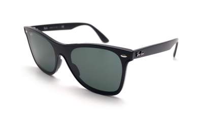 Sonnenbrille Ray-Ban Wayfarer Blaze Schwarz RB4440N 601/71 41-18 Mittel auf Lager