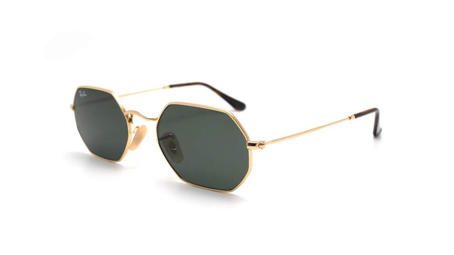 pakke hente London Sunglasses Ray-Ban Octagonal Gold RB3556N 001 53-21 in stock | Price 71,21  € | Visiofactory