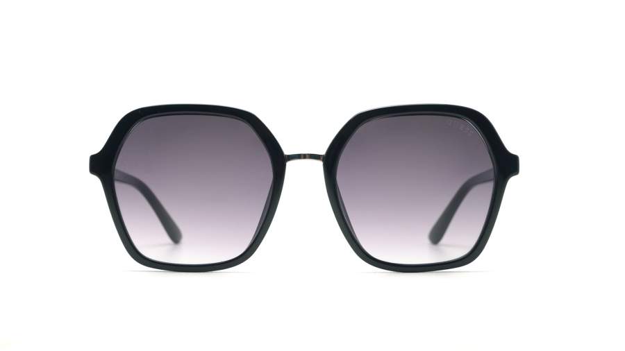 Sunglasses Guess GU7557 01B 54-19 Black Large Mirror in stock