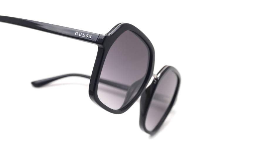 Sunglasses Guess GU7557 01B 54-19 Black Large Mirror  display picture 2
