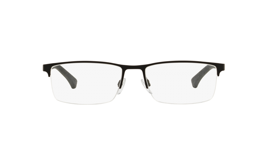 Eyeglasses Emporio Armani EA1041 3094 55-17 Black Matte Large in stock