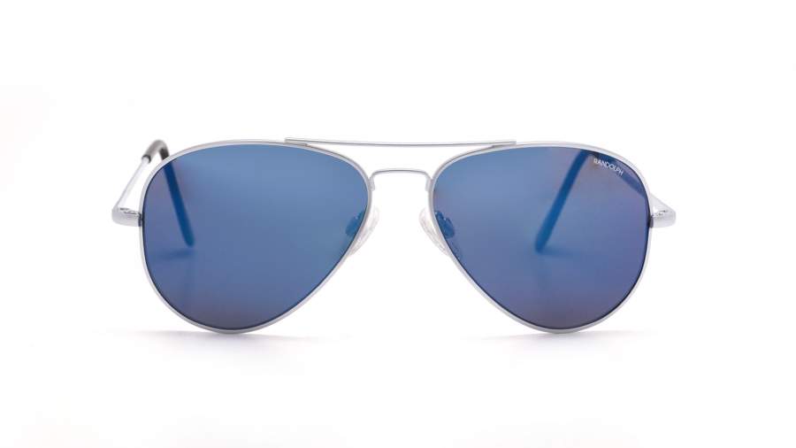 Sunglasses Randolph Concorde Grey Matte CR176  57-15 Medium Mirror in stock