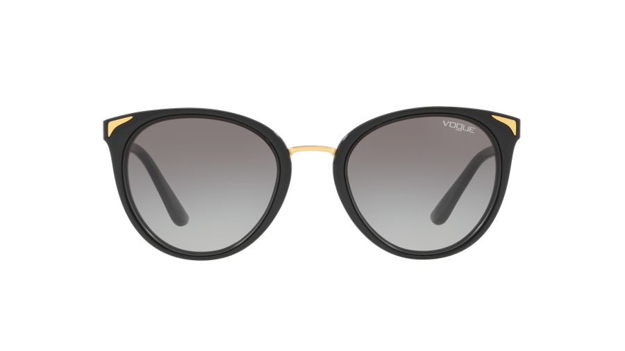Sunglasses Vogue Metallic beat Black VO5230S W44/11 54-21 Medium Gradient in stock