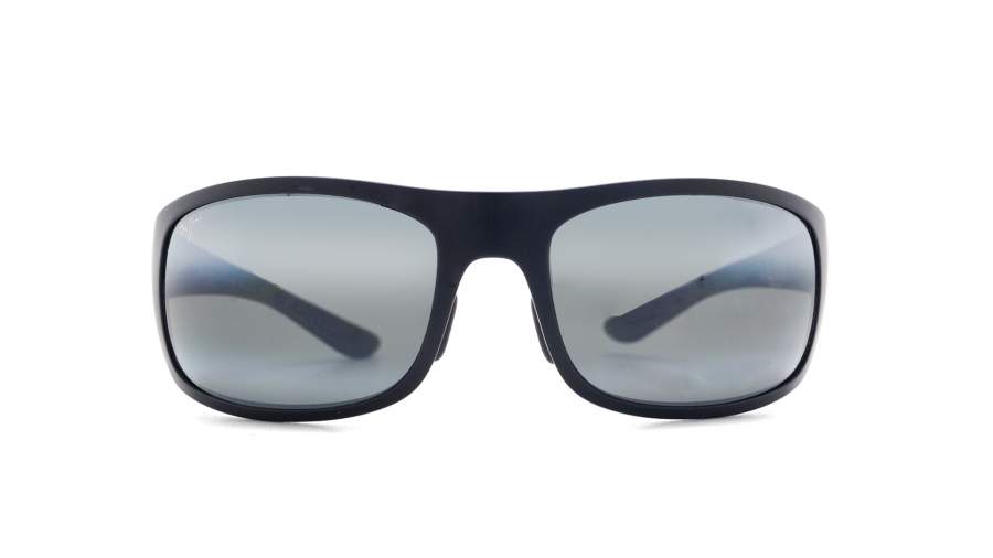 Sunglasses Maui Jim Big wave Black Matte Maui pure 440-2M  Polarized Gradient Mirror in stock