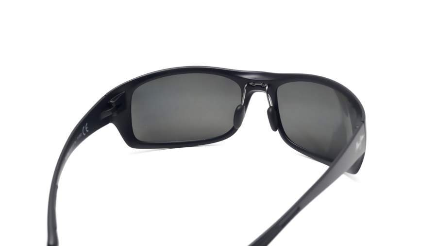 Sunglasses Maui Jim Big wave Black Matte Maui pure 440-2M Polarized ...