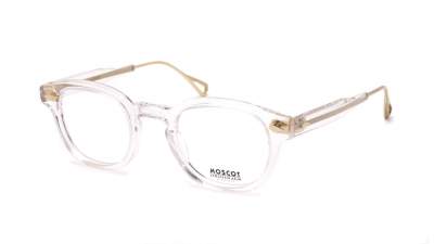 Moscot LEMTOSH 46 CRYSTAL/GOLD DEM.
