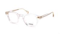 Moscot LEMTOSH 46 CRYSTAL/GOLD DEM.
