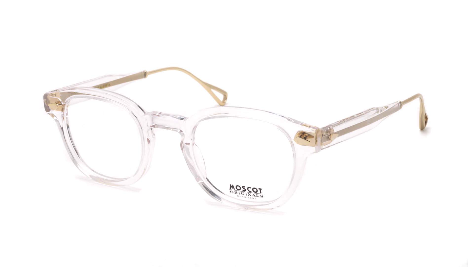 moscot clear frames