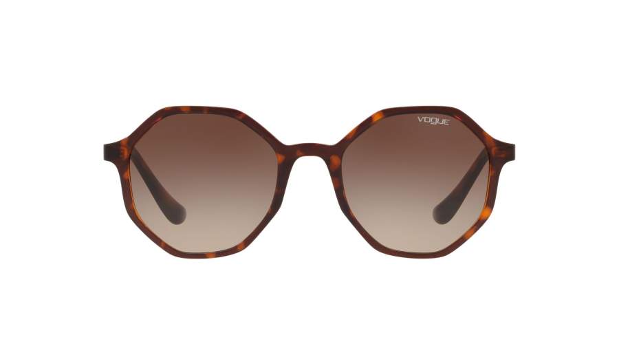 Sonnenbrille Vogue Light and shine Tortoise Matt VO5222S 238613 52-20 Mittel Gradient Gläser auf Lager