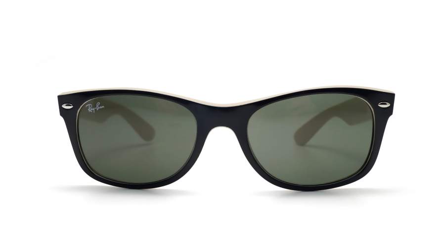 Sunglasses Ray-Ban New Wayfarer Black RB2132 875 52-18 Medium in stock